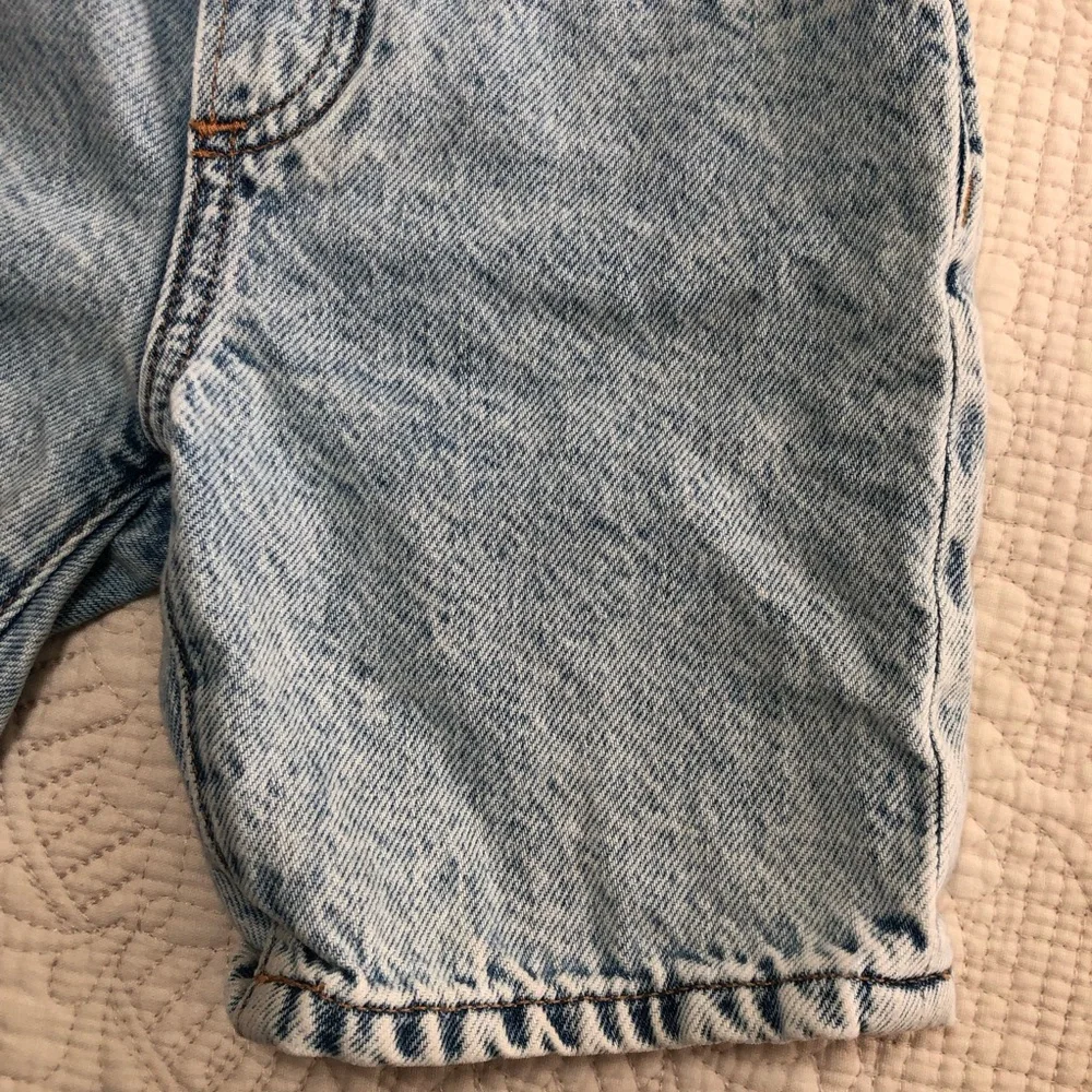 GAP Kids Light Blue Denim Shorts with Drawstring Size 5T
